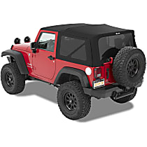 54822-17 Supertop NX Black Soft Top - With Frame (Frame Included)