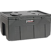 DZ6537P Storage Box - Black, Plastic, Direct Fit, Sold individually