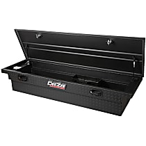 DZ10170LTB Truck Tool Box - Powdercoated Textured Black, Aluminum, Standard, Direct Fit, Sold individually