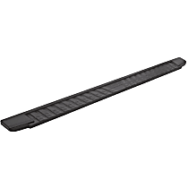 Molded Board Series Running Boards, Black Non-Powered Aluminum Set of 2, Mounting Brackets Sold Separately