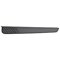 DZ2126B Tailgate Protector - Black diamond plate, Aluminum, Direct Fit, Sold individually