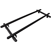 DZ4463JP Roof Rack - Black, Aluminum, Direct Fit, Sold individually