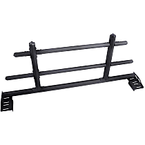 DZ95251TB Hex Series Headache Rack, Textured Black, Sold individually