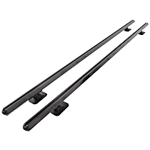 Bed Rails - Black, Aluminum, Direct Fit, Set of 2