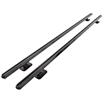 Bed Rails - Black, Aluminum, Direct Fit, Set of 2