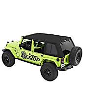 54463-17 Soft Top - Frameless Design Black