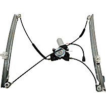 Front, Passenger Side Window Regulator, Power