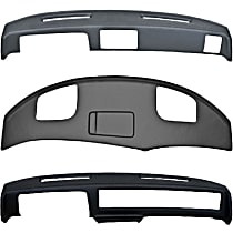 1800-15013 ABS Thermoplastic Dash Cover - Black