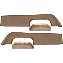 4048PLR-15093 Arm Rest - Light buckskin, Direct Fit, Set of 2