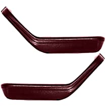 412PLR-15273 Arm Rest - Napa red, Direct Fit, Set of 2