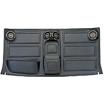 H-24 Headliner - Black, Plastic, Direct Fit, Sold individually