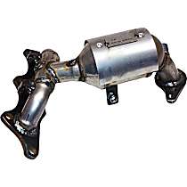 Front, Driver Side Catalytic Converter, 6 Cyl 3.8L, Federal EPA Standard, 46-State Legal (Cannot ship to CA, CO, NY or ME), Manifold Converter - Radiator Side, Exact Fit Series