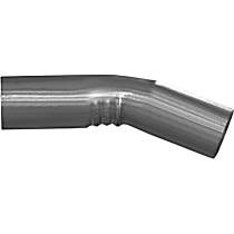 Tail Pipe, Plain Spout, Natural, Aluminized Steel - 