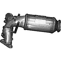 Front Catalytic Converter, 4 Cyl 2.0L, Federal EPA Standard, 46-State Legal (Cannot ship to CA, CO, NY or ME), Manual Transaxle, Manifold Converter, Straight Outlet, Exact Fit Series
