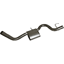 424558 Resonator - Aluminized Steel, Direct Fit, Sold individually