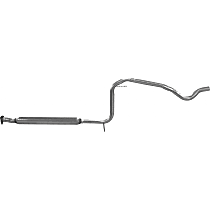 728581 Resonator - Aluminized Steel, Direct Fit, Sold individually