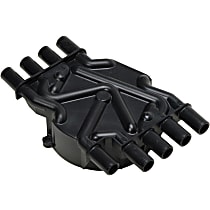 DC20010 Distributor Cap - Black, Direct Fit, Sold individually