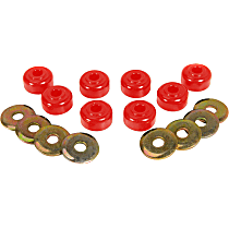 19-430 Dee Engineering Series Sway Bar Link Bushing - Red, Polyurethane, Universal, Set of 8