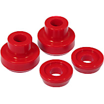 6-1210 Radius Arm Bushing - Red, Polyurethane, Direct Fit, Set of 4