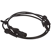 Front, Driver or Passenger Side ABS Speed Sensor, without Parking assist warning system