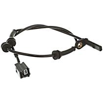 Rear, Driver or Passenger Side ABS Speed Sensor, With Parking assist warning system