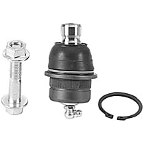 Front, Driver or Passenger Side, Lower Ball Joint, Fits OE Arm and Aftermarket Arms With Maximum Press-Fit Diameter of 1.571 inches; OE Presses in From Below