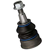 Front, Driver or Passenger Side, Upper Ball Joint, With Stamped Steel Arm