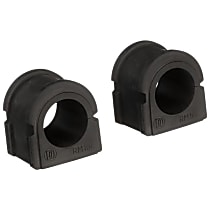 Front, Driver or Passenger Side Sway Bar Bushing, With 1.26in Diameter Sway Bar, Set of 2