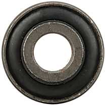 Trailing Arm Bushing - Black, Rubber and metal, Direct Fit, Sold individually
