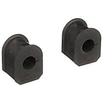 Front, Driver and Passenger Side Sway Bar Bushing, 4WD, With Dual Rear Wheels (DRW), With Monobeam Axle, Set of 2