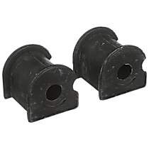 Rear, Driver or Passenger Side Sway Bar Bushing, Regular Wagon; Extended Wagon; For Vehicles With 18 Inches Wheelbase; With Rear Load Levelling Suspension, Set of 2