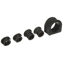 TD5068W Steering Rack Bushing - Black, Rubber, Direct Fit, Kit