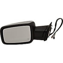 Driver Side Mirror, Non-Towing, Power, Power Folding, Heated, Chrome, In-housing Signal Light, Without memory, With Puddle Light, Without Auto-Dimming, Without Blind Spot Feature