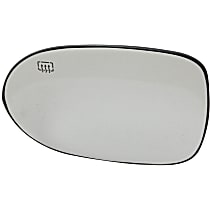 Driver Side Mirror Glass, Heated, Without Blind Spot Feature Without Turn Signal Light