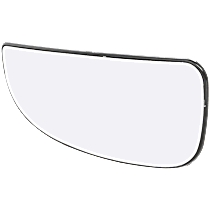 Mirror Glass, Driver Side, Lower, Heated, With Blind Spot Monitor, Power Folding, Non-Towing