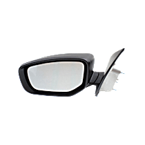 Driver Side Mirror, Manual Adjust, Non-Heated, Manual Folding, Textured Black, No Signal Light, No Memory, No Puddle Light, No Auto-Dimming, No Blind Spot Feature