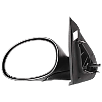 Driver Side Mirror, Power, Manual Folding, Heated, Paintable, No Signal Light, No Memory, No Puddle Light, No Auto-Dimming, No Blind Spot Feature