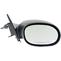 Passenger Side Mirror, Manual Adjust, Non-Folding, Non-Heated, Paintable, No Signal Light, No Memory, No Puddle Light, No Auto-Dimming, No Blind Spot Feature