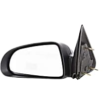 Driver Side Mirror, Manual Adjust, Non-Folding, Non-Heated, Textured Black, Without Signal Light, Without memory, Without Puddle Light, Without Auto-Dimming, Without Blind Spot Feature