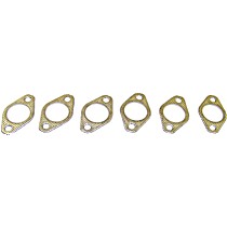 Exhaust Manifold Gasket - Direct Fit, Set of 6