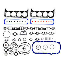 Engine Gasket Set, 8 Cyl 5.0L, EngineVin : E, OHV, Chevrolet, 16 Valve - 