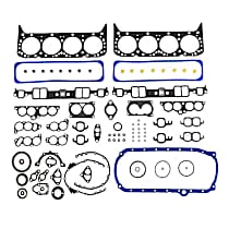 Engine Gasket Set, 8 Cyl 5.0L, EngineVin : F, OHV, Chevrolet, 16 Valve - 