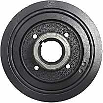 Harmonic Balancer, 4 Cyl 2.7L, Includes Pulley - 