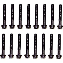 HBK421 DNJ Cylinder Head Bolt Cylinder Head Bolt, Set of 16