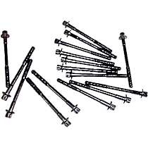 HBK455 DNJ Cylinder Head Bolt Cylinder Head Bolt, Set of 16