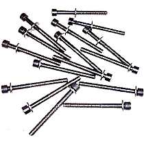 HBK632 DNJ Cylinder Head Bolt Cylinder Head Bolt, Set of 16