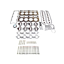 Cylinder Head Gasket, 8 Cyl 5.3L, enginedesignationname : L59, EngineVin : Z, OHV, FLEX, Vortec, 16 Valve, With Head Bolts - 