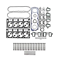 Cylinder Head Gasket, 8 Cyl 6.0L, enginedesignationname : L96, EngineVin : G, OHV, Vortec, 16 Valve, With Head Bolts - 