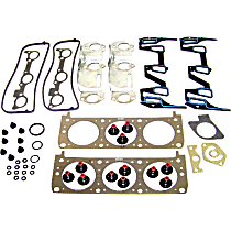 Cylinder Head Gasket, 6 Cyl 3.1L, 1St Design; Without Pushrod Guides On Int. Gasket - 