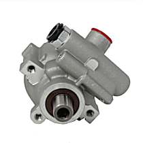 Power Steering Pump, With Variable Effort Steering (NV7) Supplied Without EVO Component, Option Codes on Service Parts I.D. sticker, Without Reservoir, 6 Cyl 3.1L, Without Pulley, DNJ Power Steering Pump - 
